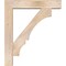 Ekena Millwork Balboa Block Smooth Bracket w/ Offset Brace, Douglas Fir, 7 1/2"W x 38"D x 44"H BKT0806X38X44BOA05SDF - alternate 3